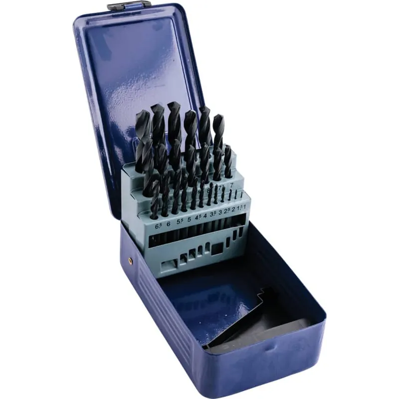 Vedd meg most 1-13mmX0.5mm HSS STRAIGHT SHANKROLL FORGED DRILL SET (ST-25)
