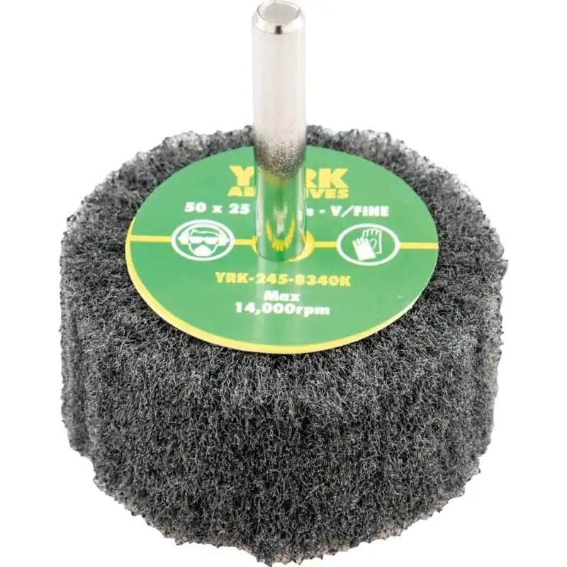 50x25x6mm NYLON FINISHING WHEELV/FINE Gyors szállítás