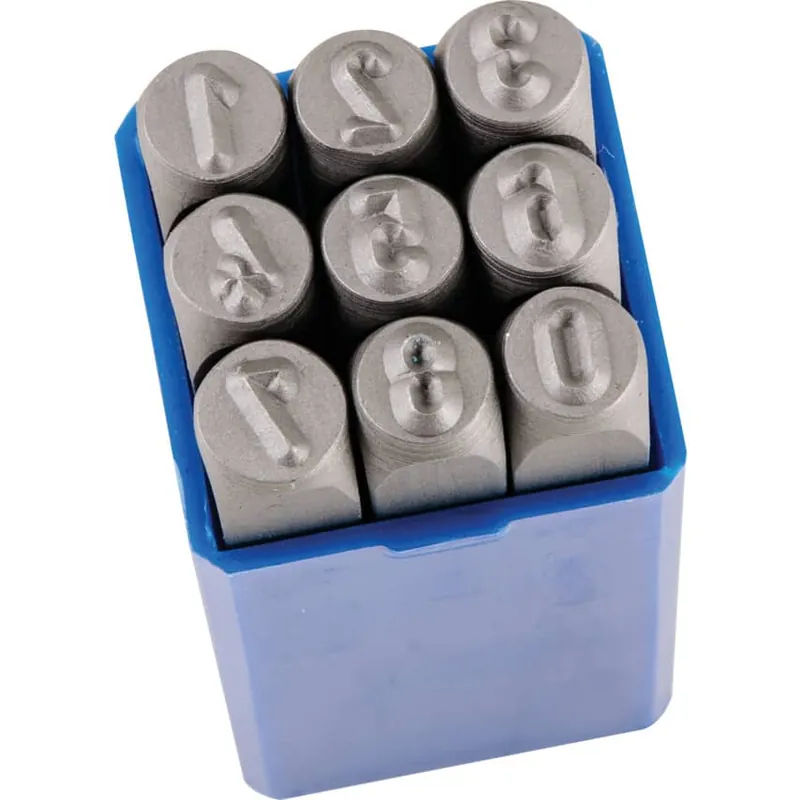 4.0MM SZÁMBEÜTŐ KÉSZLET (9 DB-OS) Újdonság