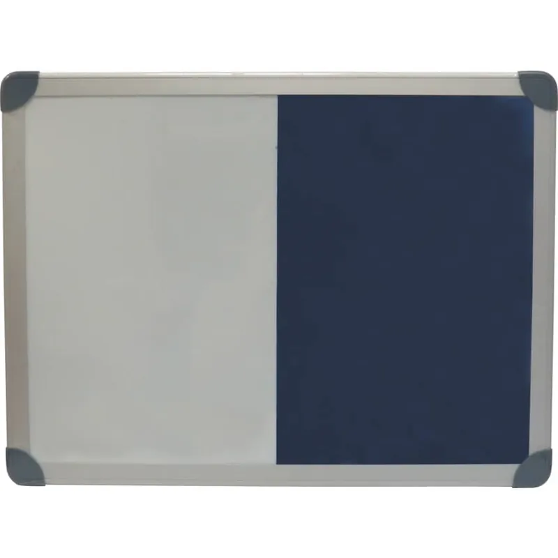 OFFIS KOMBINÁLT HIRDETŐTÁBLÁK TÖRÖLHETŐ/PARAFA ALUMÍNIUM KERETTEL 900 X 600MM Újdonság