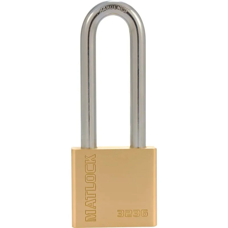 50X75MM BIZTONSÁGI SÁRGARÉZ LAKAT Autentikus