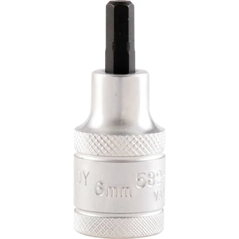 Újdonság 6MM X 55MM HATSZÖGŰ FELTŰZHETŐ CSAVARBEHAJTÓ 1/2" MEGHAJTÓVAL