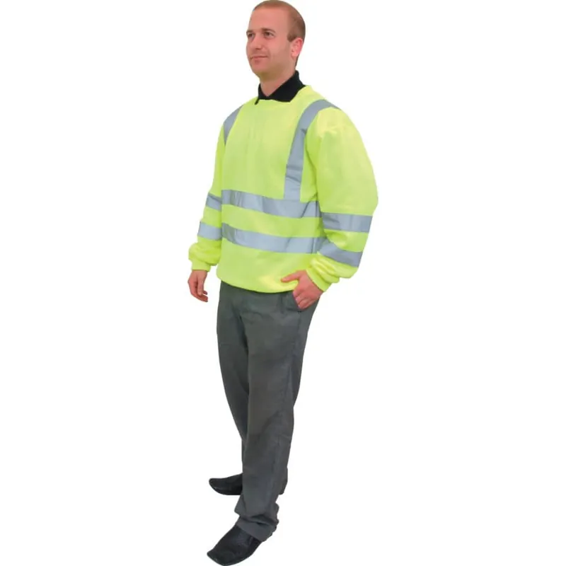 HI-VIS SWEATSHIRT (EN20471)YELLOW(XL) Rendeld meg most